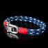 maritimes nautisches unisex armband segeltau schaekel uniqal
